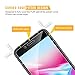 [4 Pack] SPARIN Screen Protector for iPhone 8 /iPhone 7 /iPhone 6 /iPhone 6S with Alignment Frame - Easy Installation, Case Friendly, Anti-Scratch