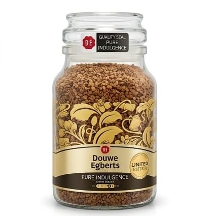 Douwe Egberts Pure Indulgence Limited Edition Instant Coffee - Dark Roast, Rich & Velvety, by Febora Foods, 190g-image-13