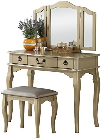Bobkona F4095 Vanity Table Set