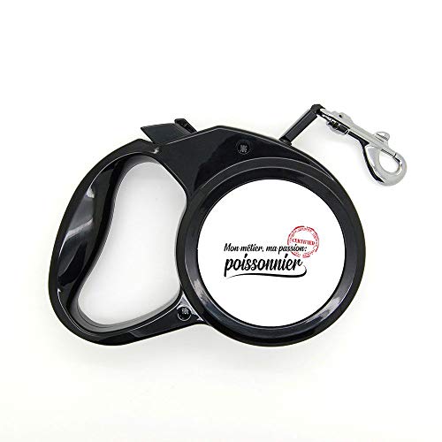 Mygoodprice Laisse pour Chien rétractable 3m métier Passion poissonnier