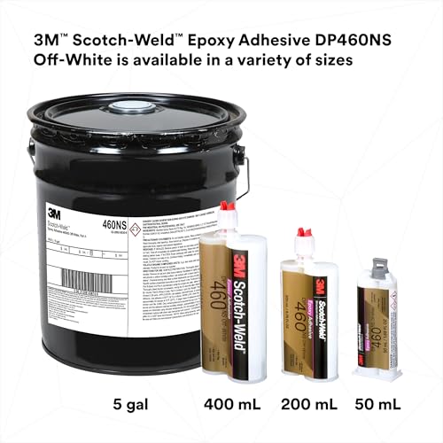 Image of 3M Scotch-Weld 08968 Epoxy Adhesive DP460NS Off-50mL, DP460NS, White
