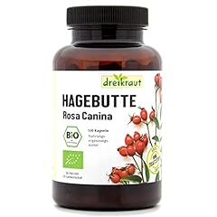 dreikraut Bio-Hagebutten-Kapseln | 160...