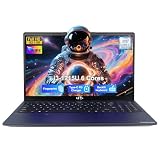 NIMO 15.6" IPS FHD-Laptop, Intel 6 Cores i3-1215U 8GB RAM 256GB SSD (Beat Ryzen 5 7520U, Up to 4.4GHz) Computer with 65W Type C Backlit Keyboard Fingerprint, for Home Student and Business