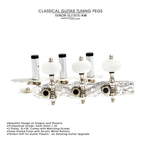 image for Tenor Guitar Place DJ101S-AW TENOR Classical Guitar Tuners