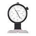 Starrett Dial Depth Gage with Knife Edge Base, Needle Contact and Case - White Face, 0-.125
