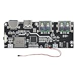 GETBSTOOP QC4.0 QC3.0 LED Dual USB 5V 4.5A 22.5W Micro/Type-C USB Mobile Power Bank DIY Mobile Power Bank Circuit Board Fast Charging Mobile Power Module Temperature/Circuit Protection