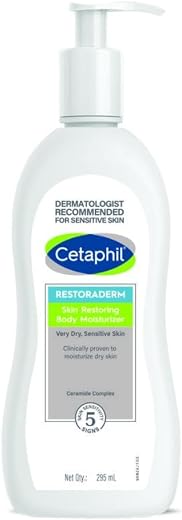 Cetaphil Restoraderm Body Moisturizer, Shea Butter, 295ml
