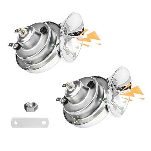 FSTURIOS 2PCS 300DB Super Loud Train Horns, 12V...