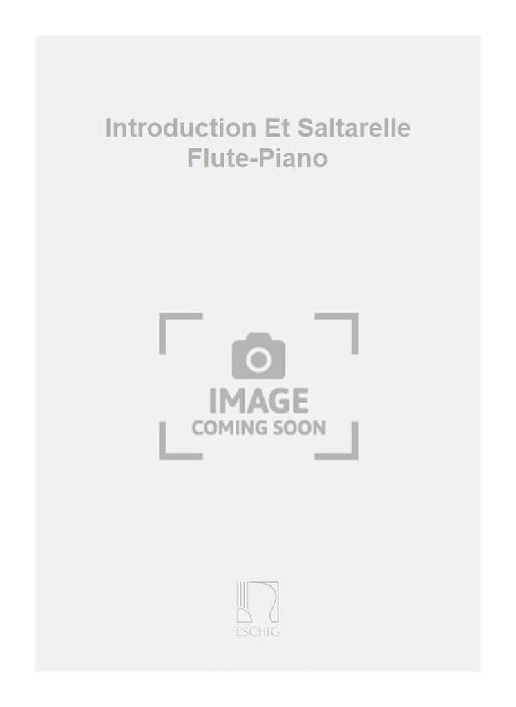 Introduction et Saltarelle flûte et piano pour vos concerts et examens de musique