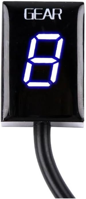 Motorcycle Speed Gear Display Motorcycle Gear Indicator for GSX1400 2004-2009 GSX-R600 GSX-R750 GSX-R1000 GSXR 600 750 1000 GSXR600 GSXR750 GSXR1000, Red