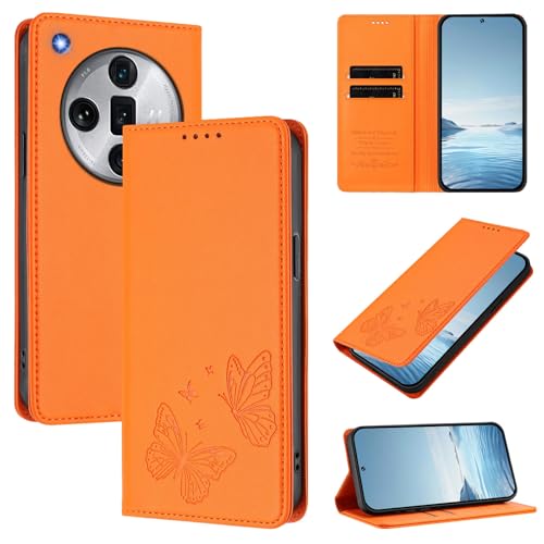 �X�}�z�P�[�X �Ή��@�� for Oppo Find X7 Ultra�yRFID�u���b�N�z�y�J�[�h�z���_�[�t�����z �}�O�l�b�g�J�� �X�^���h�@�\�t���zLakeBlue