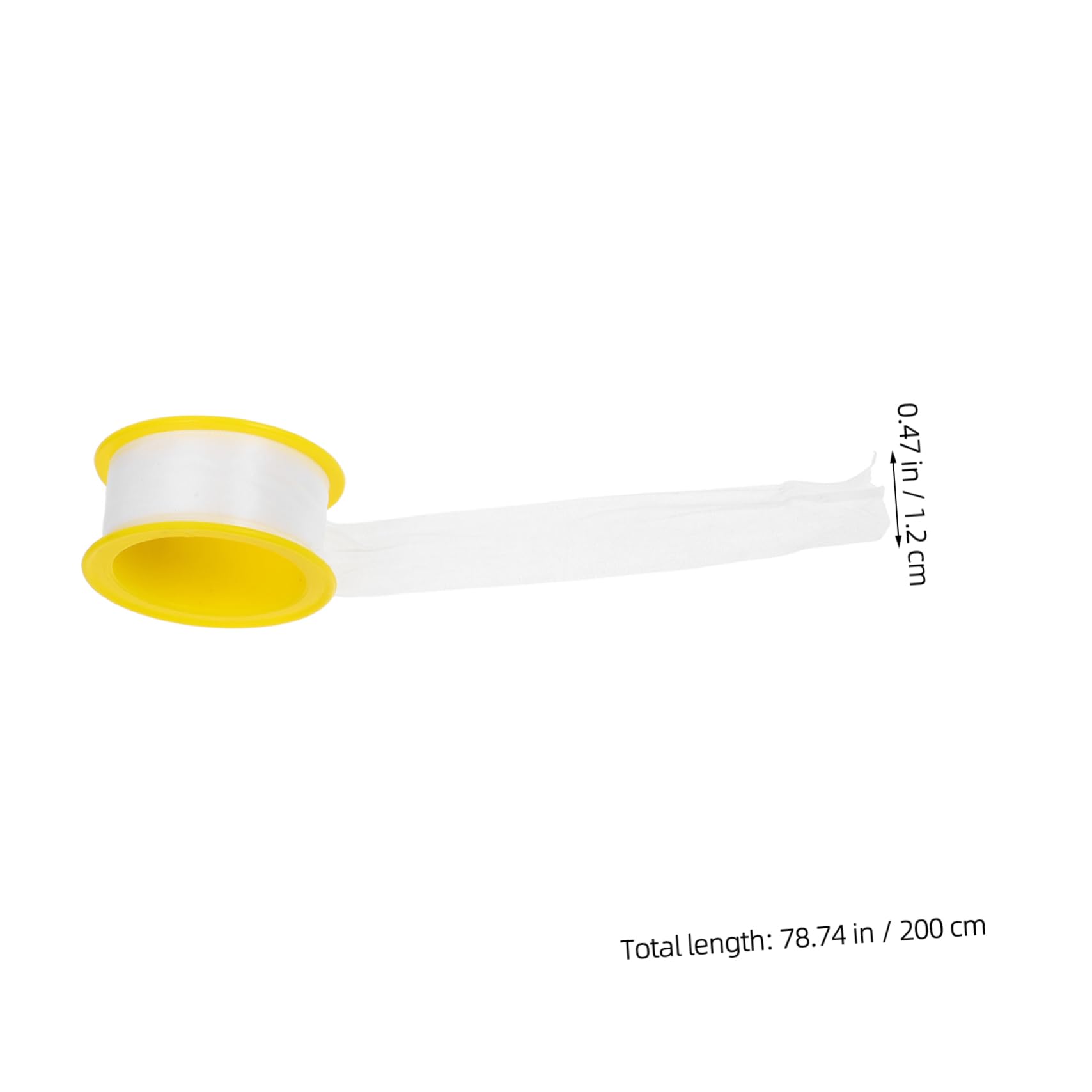 MUCKLILY 100pcs Waterproof Sealing Tape Shower Door Seal Strip Black Duct Tape for Pipe Fix Water Pipe Roll Plumbers for Shower Head Water Sealing