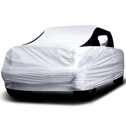 Image of Titan Premium Multi-Layer PEVA Car Cover for Gladiator Pick-up Trucks 218 inch. Waterproof, UV Protection, Anti-Scratch Protective Lining, Driver-Side Zippered Opening. Fits Gladiator Pickup Trucks.