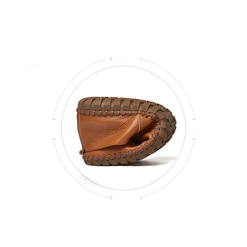 Shoes Men's Soft Sole Surface Slip-on Loafers Versatile Comfortable Casual Oxford Shoes for Party Driving Business Men Low-top Flat Shoes3