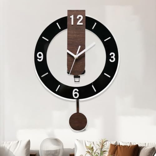 Grande horloge murale silencieuse idéale pour bureau - 6