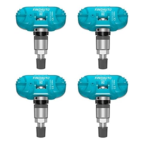 FINDAUTO Replacement for Tire Sensor 315MHz Original Equipment Tire Pressure Monitoring System TPMS for Buick for Cadillac for Chevy for GMC for Hummer for Pontiac Replaces 13586335 13598771 4PACK Cover
