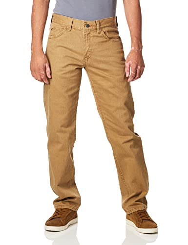 Image of Lee Men's Cotton Blend and Polyester Regular Fit Straight Leg Jeans
