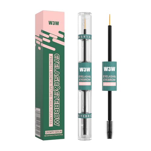 Eyelash Activating Serum, Growth Liquid for Thicker and Luscious Lashes and Brows, 2-in-1 Lash & Brow Enhancer (3ml+3ml)