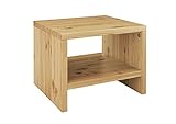 nachttisch kiefer gebraucht Kiefer massiv, klar lackiert Erst-Holz Nachttisch Kiefer massiv modernes kubisches Nachtkästchen in offener Form 90.20-K5