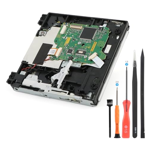 DVD Drive for Nintendo Wii DVD Drive Replacement Disc Drive for Nintendo Wii D4/D3-2/DMS/D2B/D2C/D2A/D2E Series Acccessories Part with Repair Tools