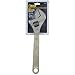 Steelgrip 2252468 Adjustable Wrench, "15",Nickel-Chrome