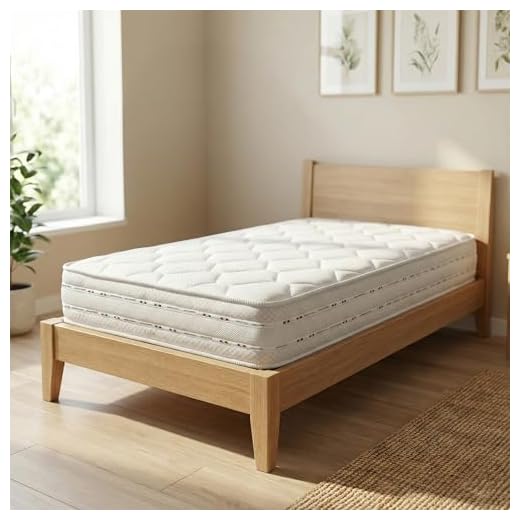 Materasso in Memory Foam, Altezza 24 cm Reali,Rivestimento in Aloe Vera Antibatterico, Spedito Sottovuoto Arrotolato, 100% Made in Italy (80 x 190 Cm Singolo)