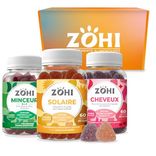 Zohi -Coffret Eté Compléments Alimentaires 1 pilulier Zohi Minceur -