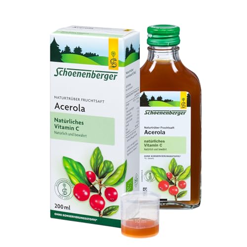Preisvergleich Produktbild Schoenenberger Acerola-Saft, 1er Pack (1 x 200 ml) - Bio
