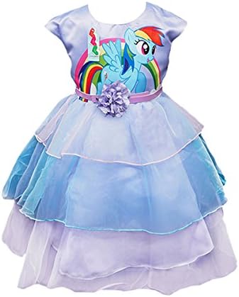 Sidney Little Girl's My Little Pony Cake Birthday Party Dress