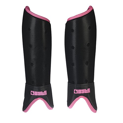 BYTE SX Field Hockey SHINGUARDS Pink/Black