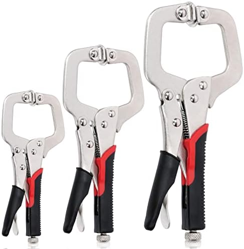 ITM 275mm 11" C Clamp Locking Pliers With Swivel Pad Vice Grip - TM603-102 - Best Prices Online