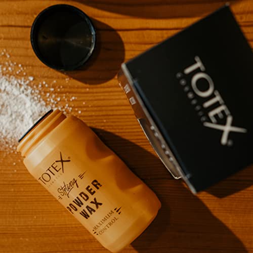 Totex POWDER WAX Haarstyling-Texturisierendes Puderwachs – Volumen-Verdickungsstaubpuder, flexibler Halt, matte Effekt, für Männer und Frauen, 20 g (2 Stück)