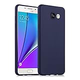Galaxy A3 (2016) Case, JAMMYLIZARD Ultra Slim Silicone Jelly Back Cover for Samsung Galaxy A3 (6) 2016, Navy