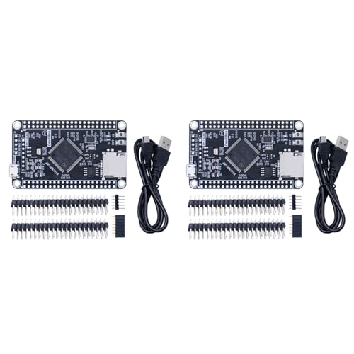 Carte STM32F407VGT6 pack de 2 cartes de développement système avec câbles USB pour microcontrôleur