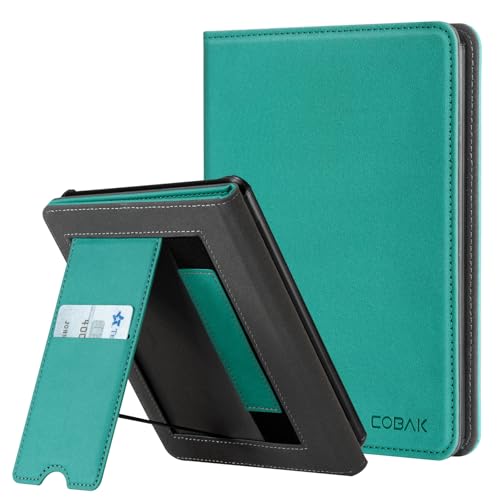 Image of CoBak Case with Stand for 6.8 inch E-Book Reader -Cover with Auto Sleep Wake,Card Slot,Hand Strap Feature - Fits 11th Generation（not Compatible with Meebook /KoBo）