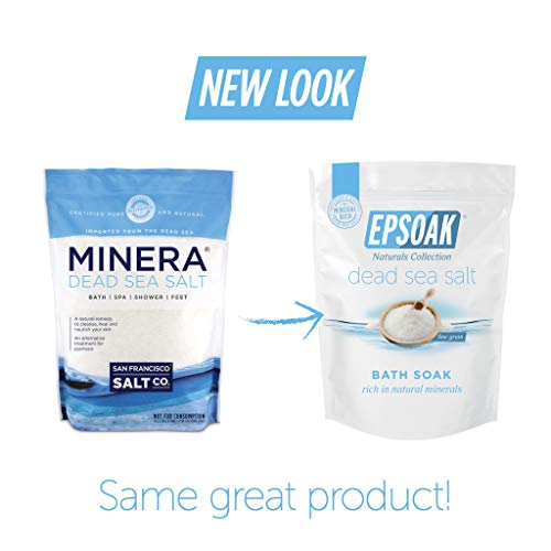 Epsoak Dead Sea Salt - 2 Lb. Bag Fine Grain #TOP2