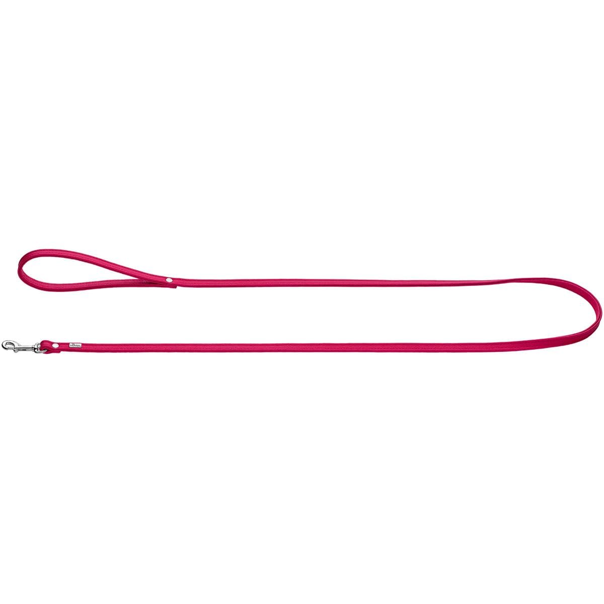 hunter Petit Nickel-Plated Lead Rope, 8 x 140 cm, Small, Nappa Pink