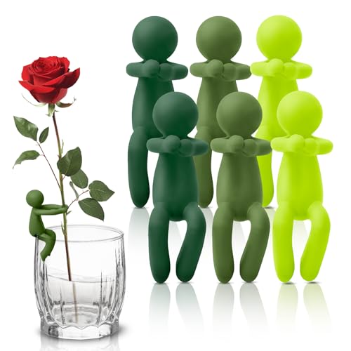 BlissfulSGDM Plant Propagation Friends Plant Propagation Buddy Plant Cutting Holder Plant Support for Sprouts Stems and Shoots Plant Propagation for Indoor Garden for Plant Lovers (Green-6pcs)