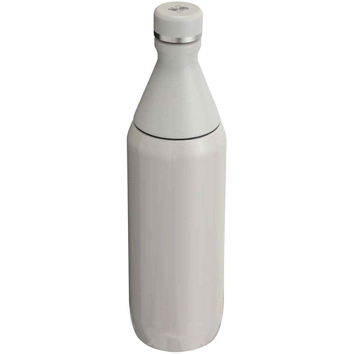 Stanley 1913 The All Day Slim Butelka na Wodę 0.6L - Ash | Zimny przez 6 godzin - Mrożony przez 11 godzin - Stal nierdzewna z recyklingu wolna od BPA - Szczelny - Można myć w zmywarce