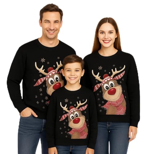 familien weihnachtspullover set, Weihnachtspullover Familie Set Damen...