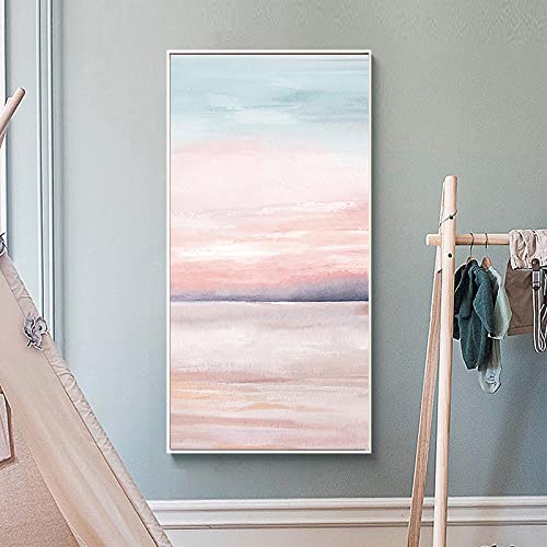 Art mural moderne rose : transformez vos murs vides avec cette toile