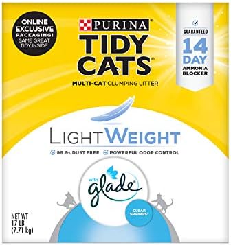 glade lightweight cat litter