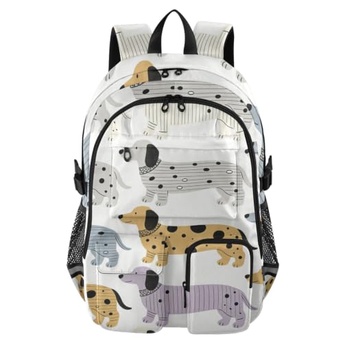 Mochila para laptop de 17.5'' con gran capacidad y tirantes ergonómicos