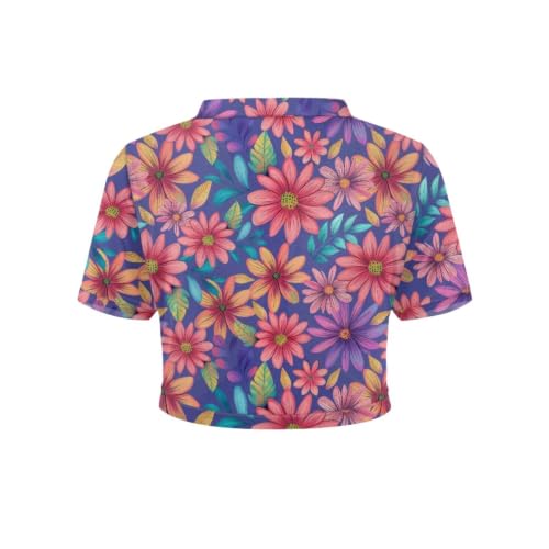 Image of Womens Short Sleeve Cardigans Lightweight Summer Cardigan Trendy Bolero Shrug Cute Floral Cardigan Sheer Bolero