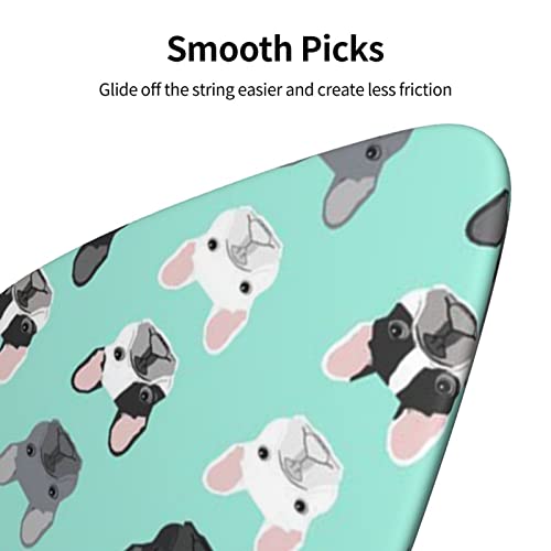 Ensemble de 6 médiators pour guitare bouledogue français pour guitare acoustique, guitare électrique, basse, ukulélé… - Les Beatles, Paul McCartney, John Lennon, RIngo Starr, George Harrison Ensemble de 6 médiators pour guitare bouledogue français pour guitare acoustique, guitare électrique, basse, ukulélé… – Image 8