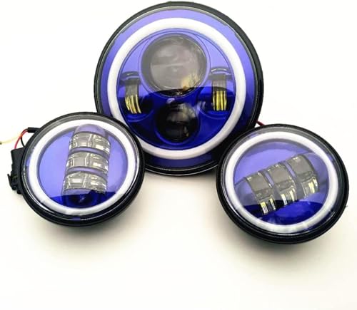Phare de moto LED 7 pouces pour remplacer les feux d'origine de moto classique
