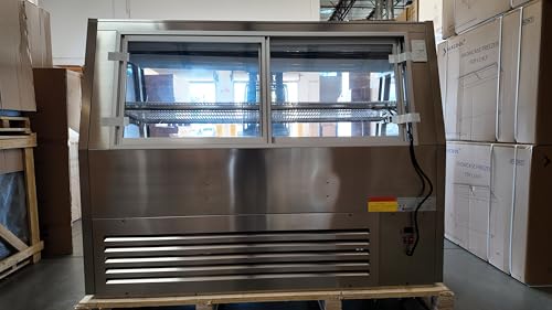 72 Stainless Steel Refrigerated Meat Deli Display Cooler