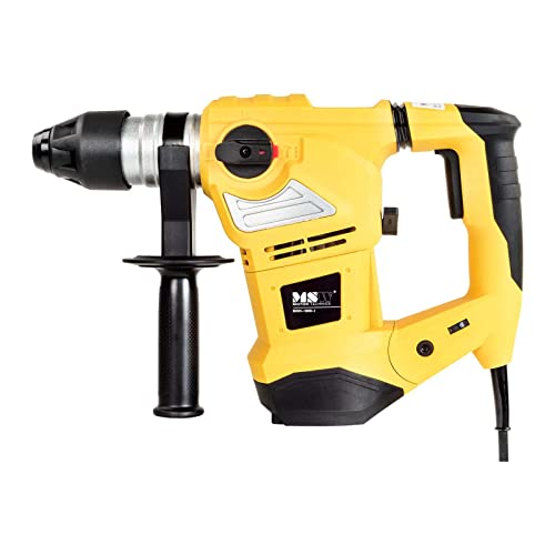MSW Bohrhammer Bohrmaschine Meißelhammer Hammerbohrer BOH-1800-1 (1.800 W, 900 U/min, 4.000 Schläge/min, SDS-Plus, max… – Bild 6
