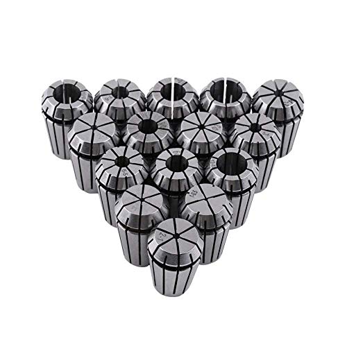 Set Di 15Pz Er20 Pinze Serraggio Per Incisione Tornio Fresatura Cnc Chuck Tool 1-13Mm Pinze Di Serraggio Per Macchina Per Incidere E Tornio Per Fresat