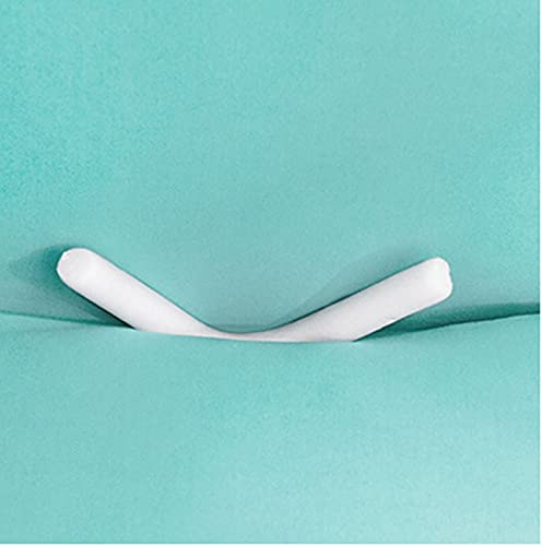 Housse de canapé d'angle 4+4 places bleu céleste extensible 235-300cm - 4